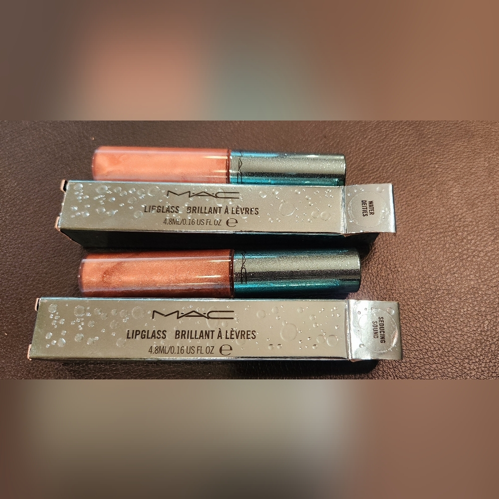 NIB! Mac Alluring AquaticCollection Lipglass Duo